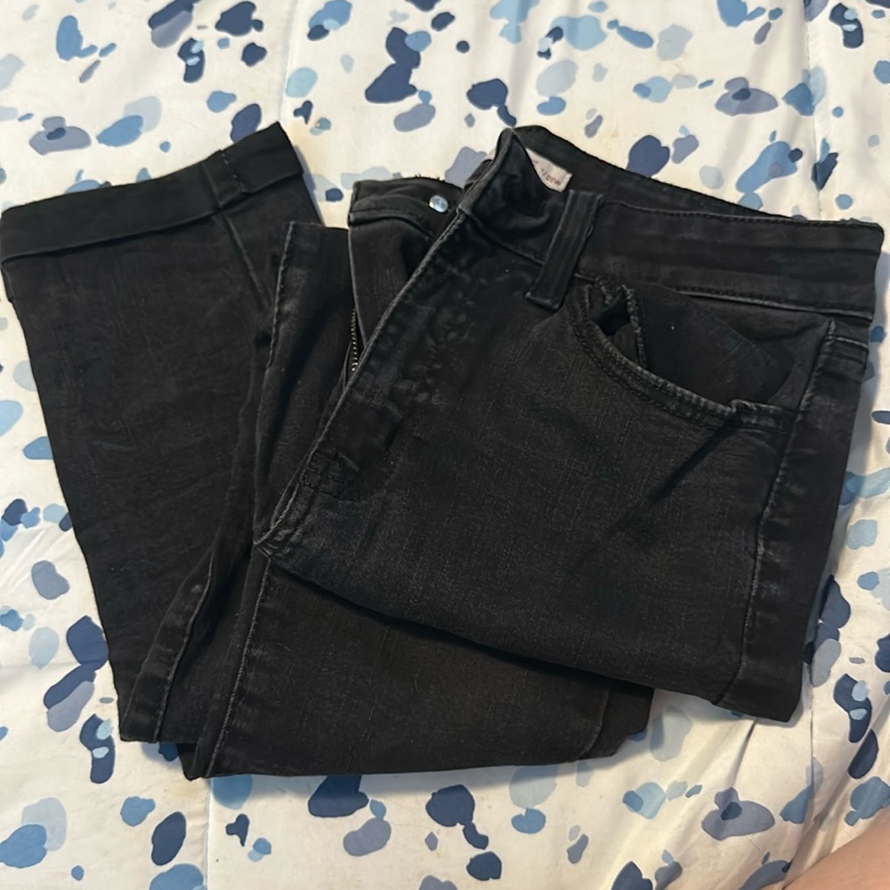 So brand Juniors black Cropped Jeans